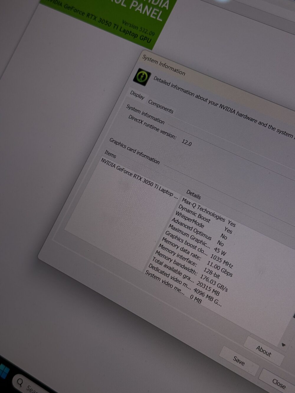 XPS 15 9520 i9 12HK RTX 3050 – Image 10