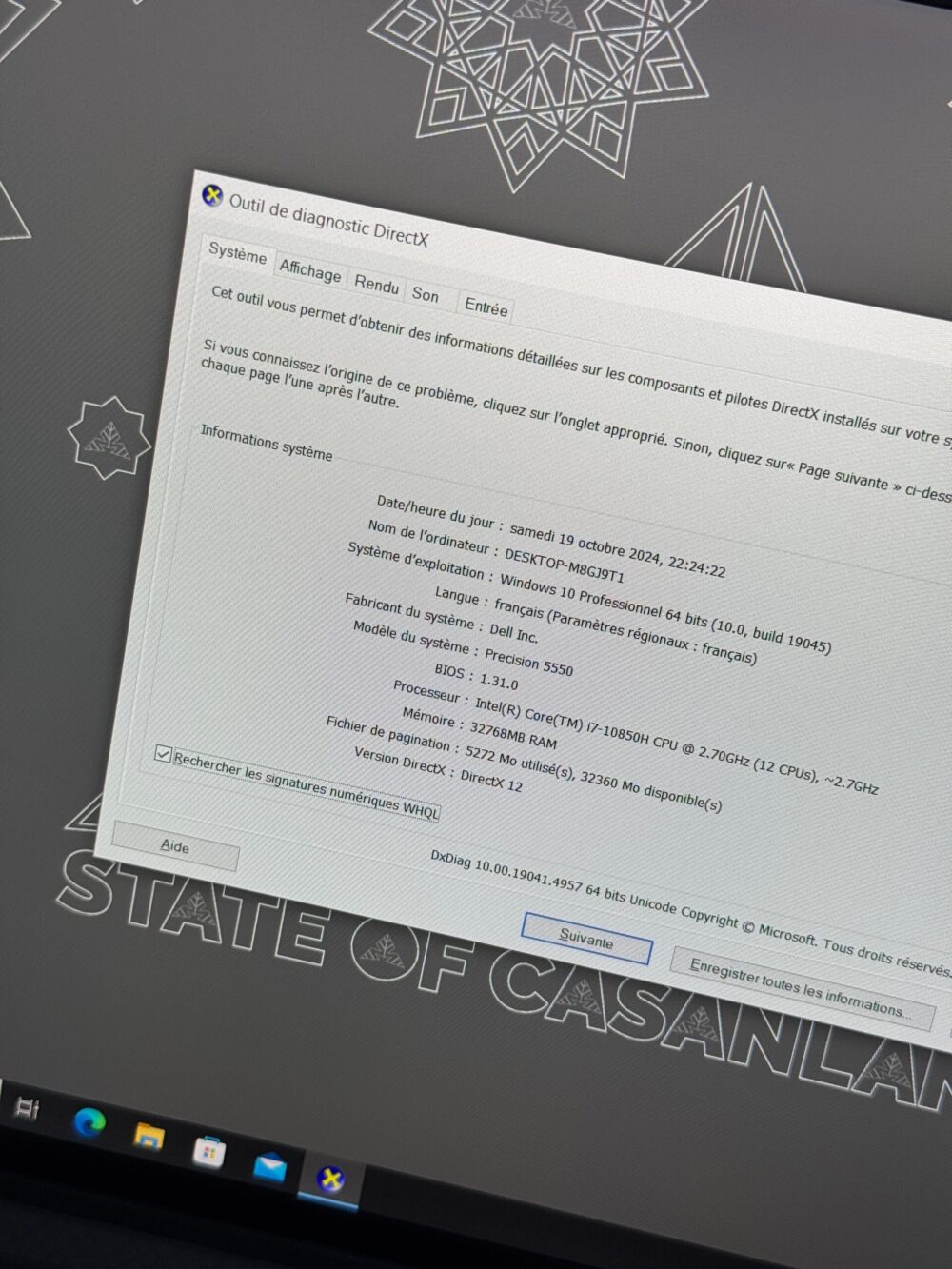 DELL Precision 5550 i7 10Gem – Image 7