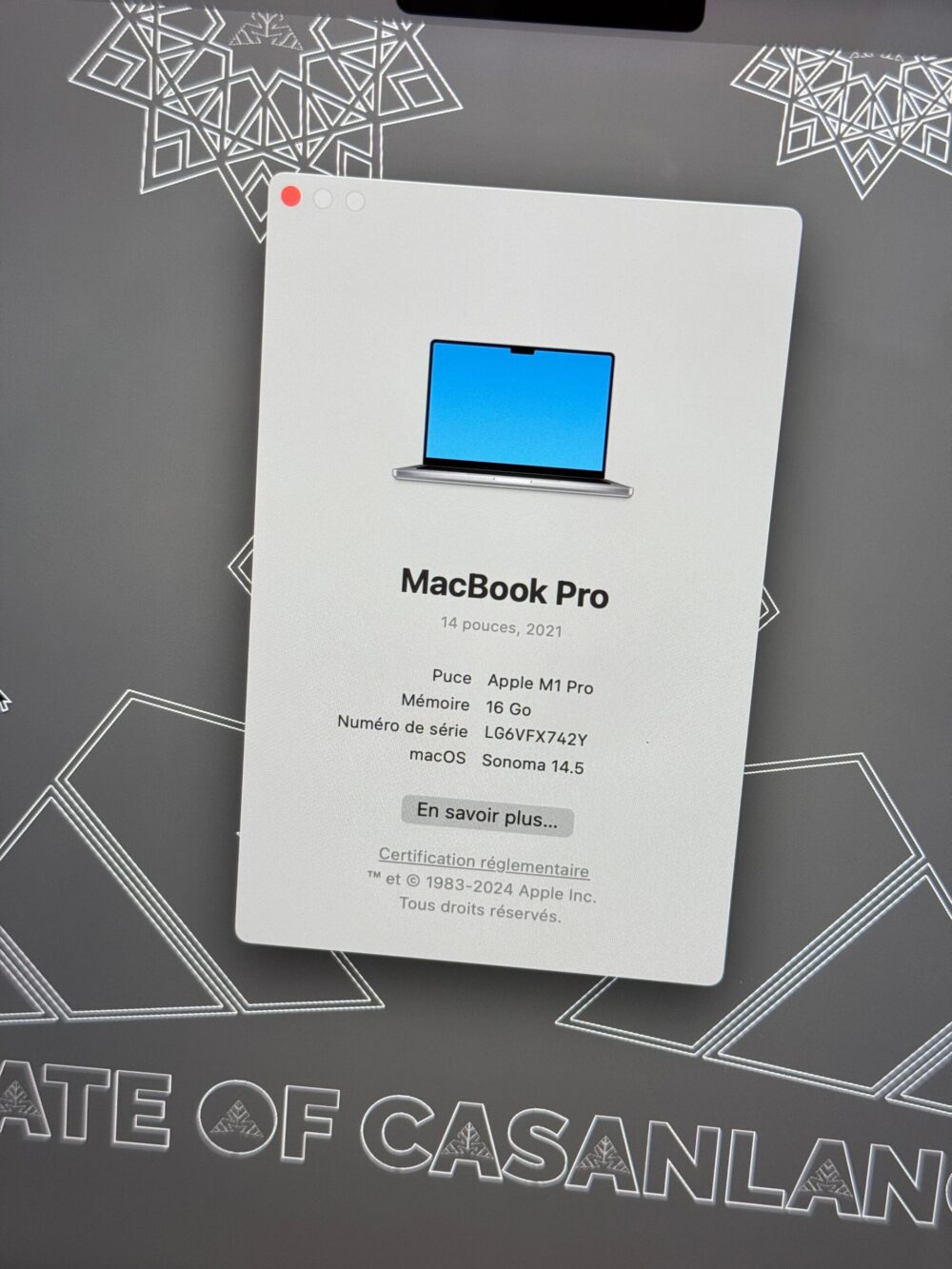 MacBook PROC M1 Pro 14inch – Image 4