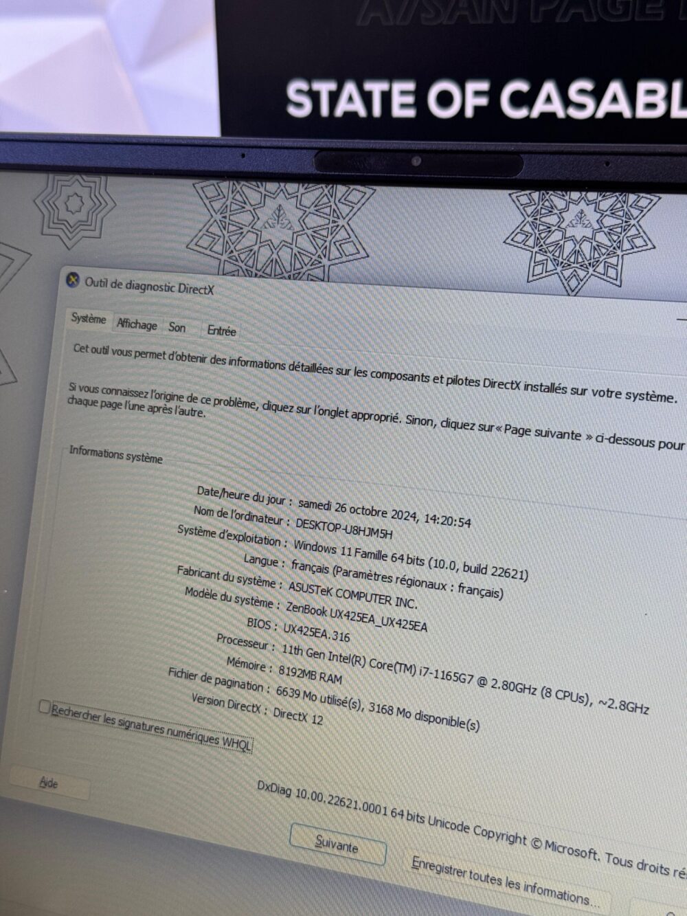 ASUS ZENBOOK I7 11GEM – Image 8