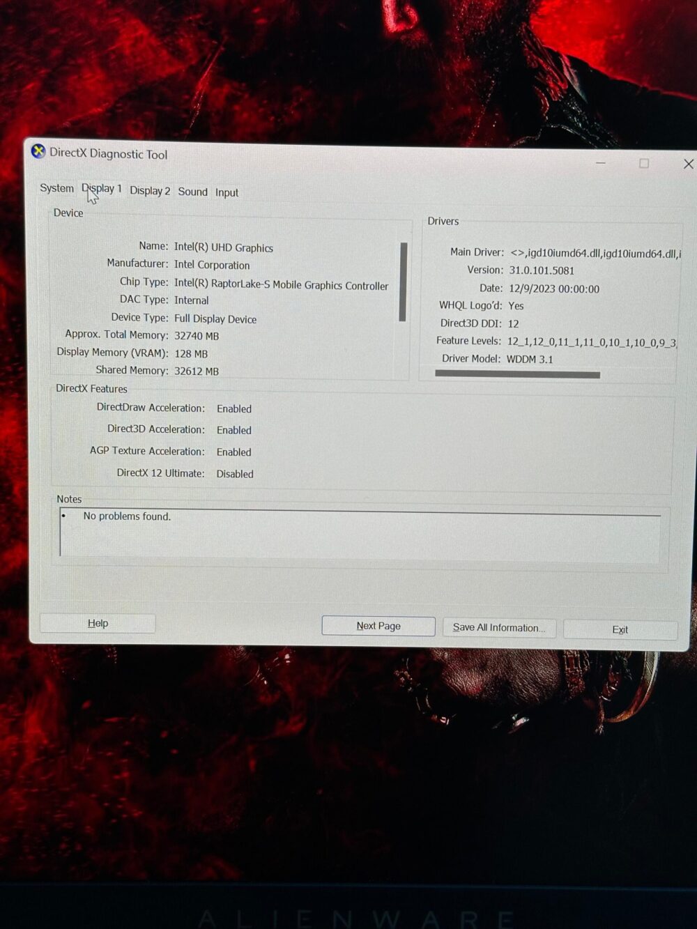 Alienware m18 R1 Gen4 – Image 9