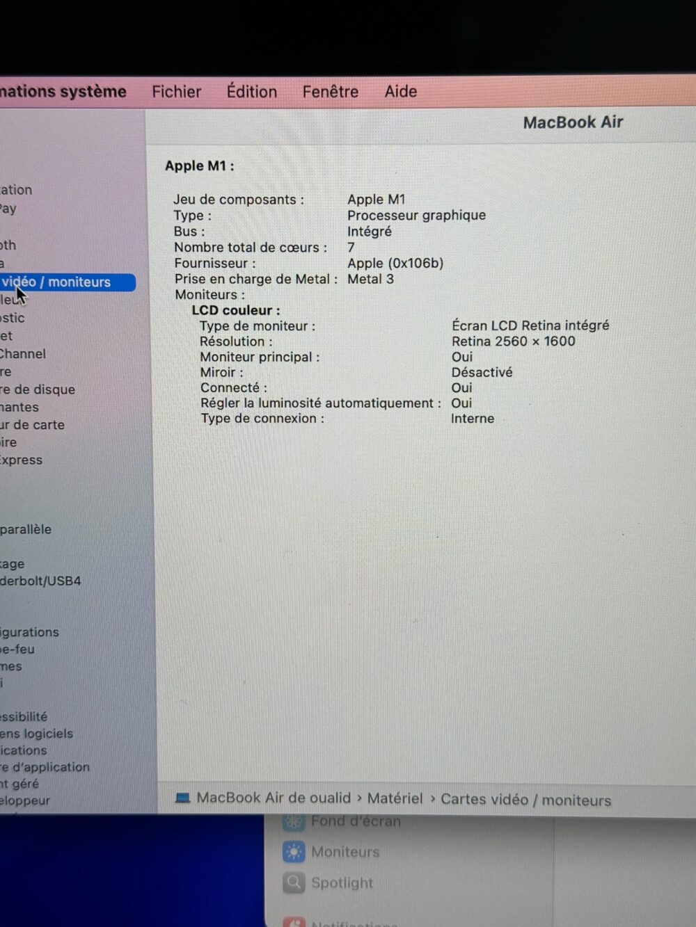 Macbook AIR M1 13inch – Image 2