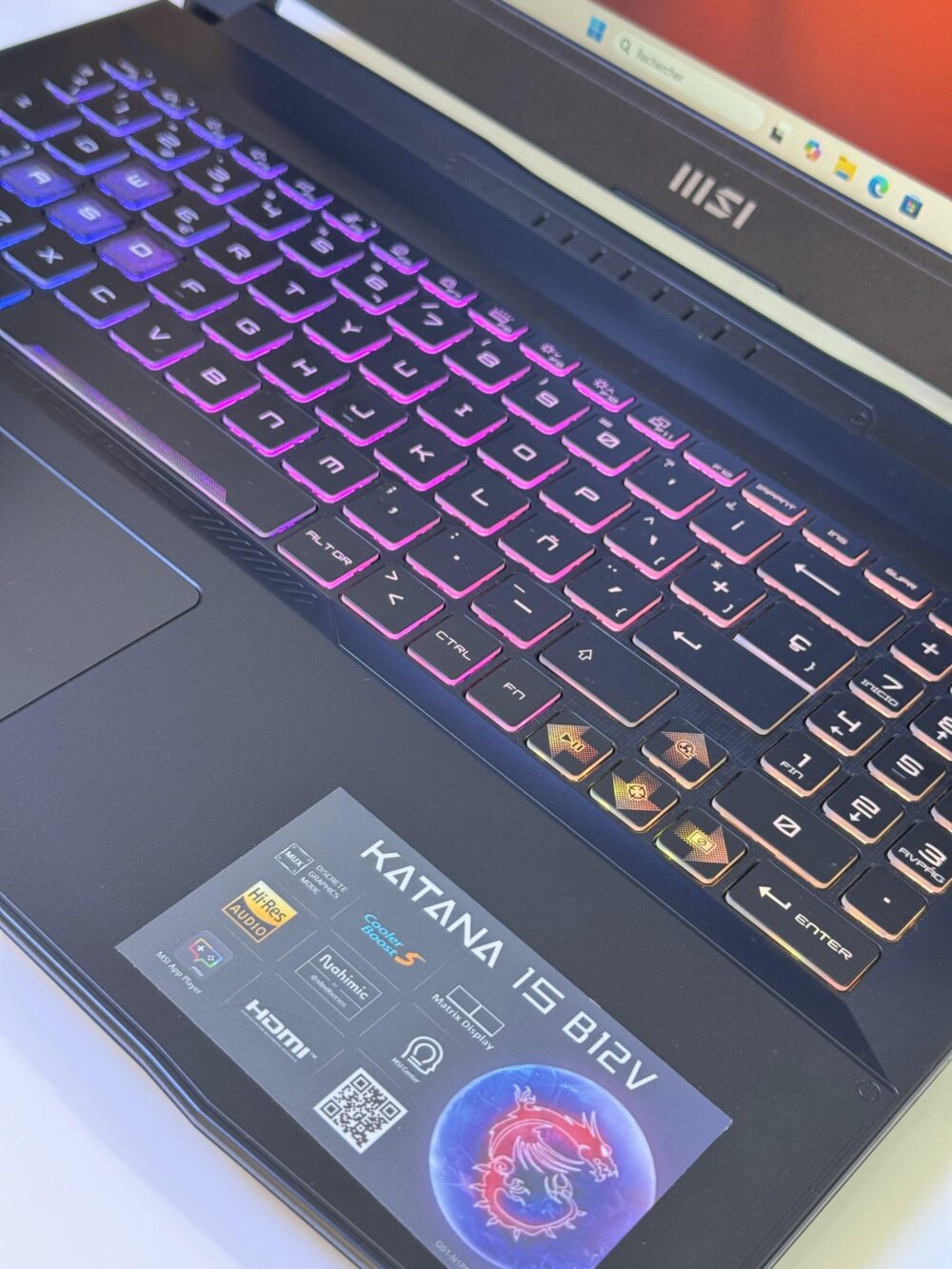 MSI KATANA 15 i7-12650H RTX 4060 – Image 5