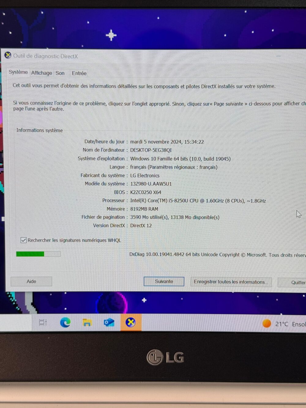 LG GRAM I5 8GEM OLED – Image 7