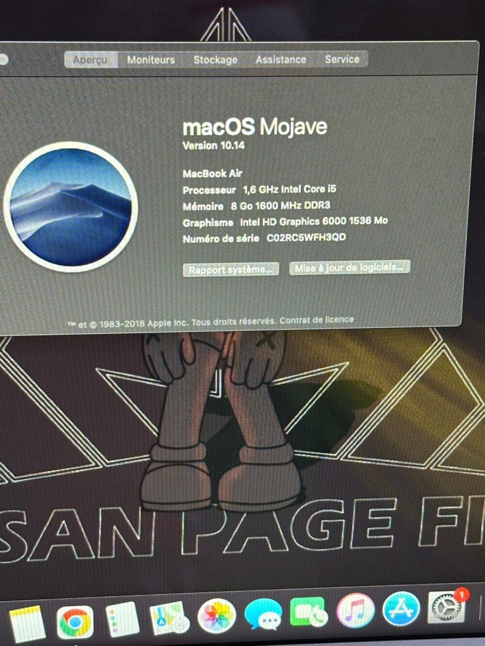 Macbook AIR i5 2015 13inch – Image 8