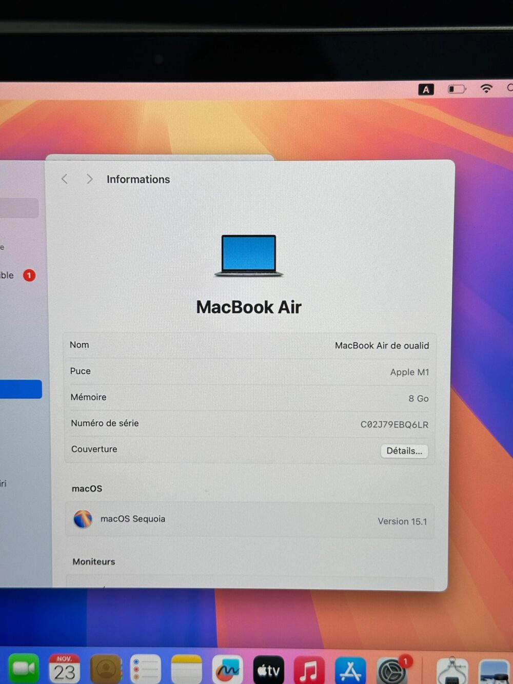 Macbook AIR M1 13inch – Image 10