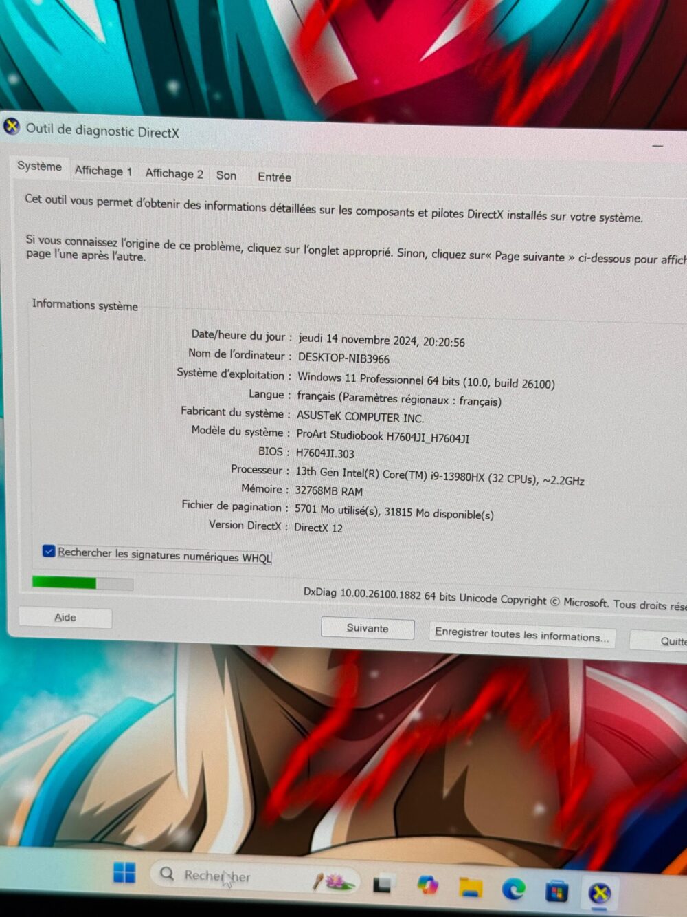 ASUS PROART Studiobook i9 13GEN – Image 9