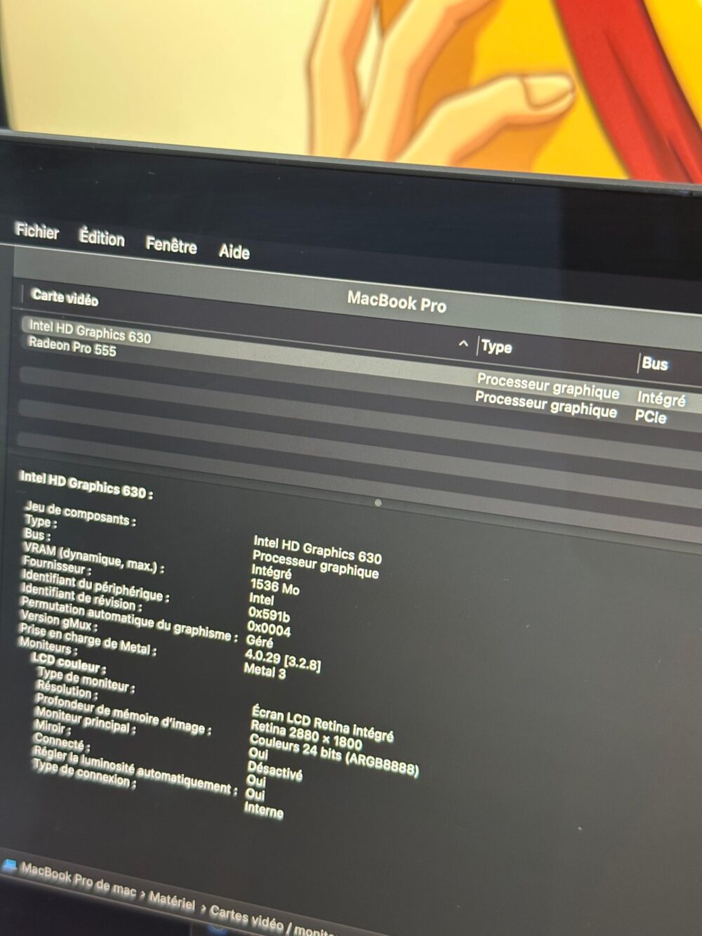 Macbook pro i7 4coeurs – Image 12
