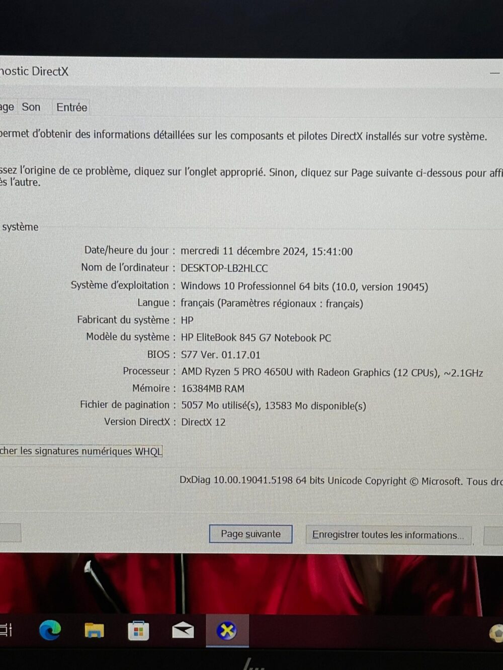HP Elitebook 845 G7 Ryzen 5Pro – Image 2