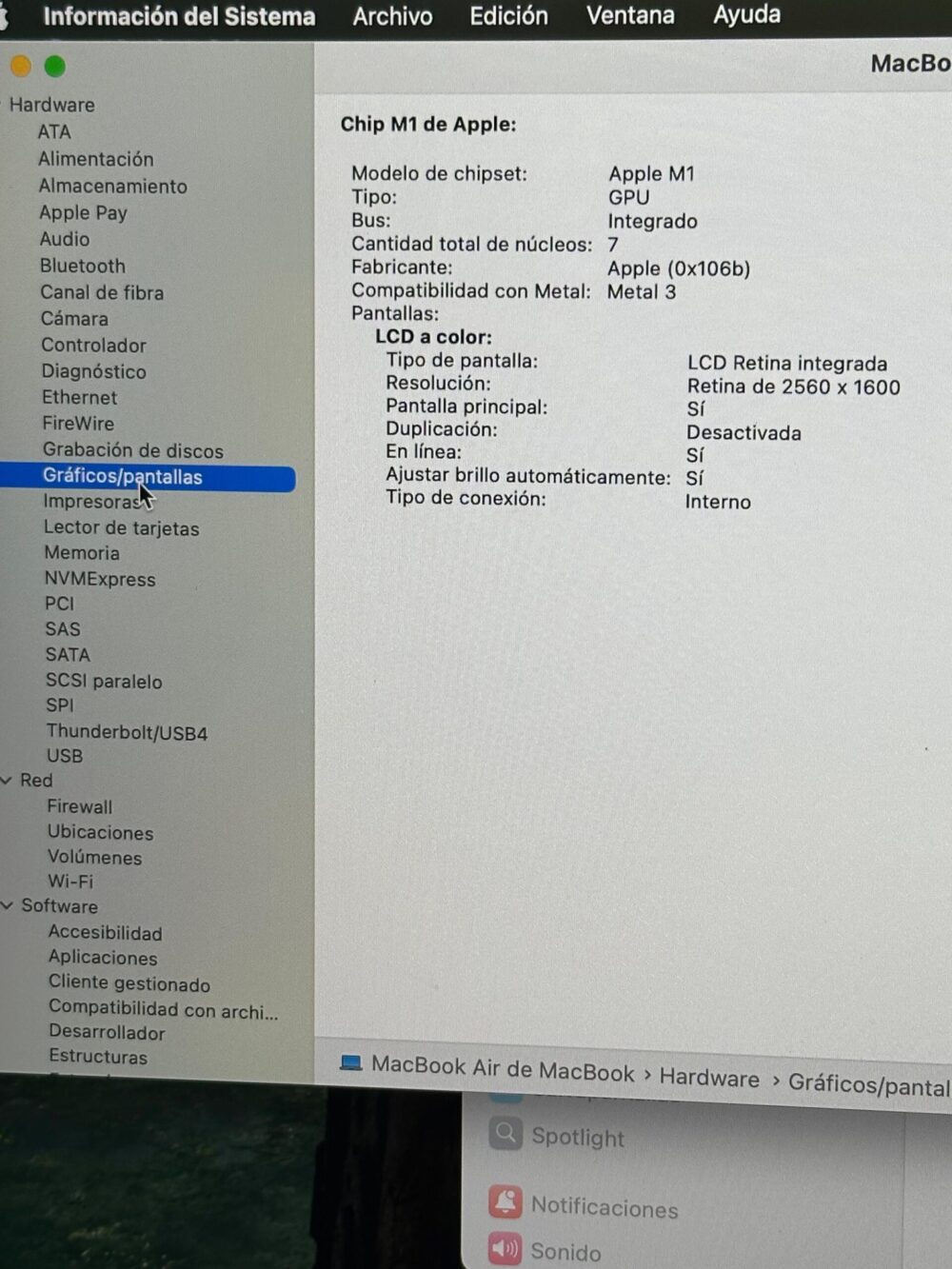 Macbook M1 AIR 2020 13inch – Image 3