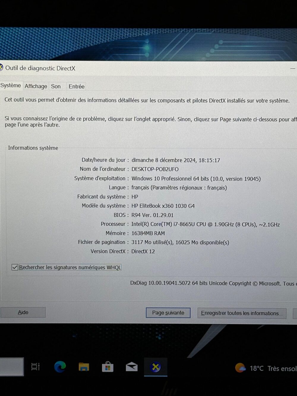 HP Elitebook X360 1030 i7 8GEN – Image 6
