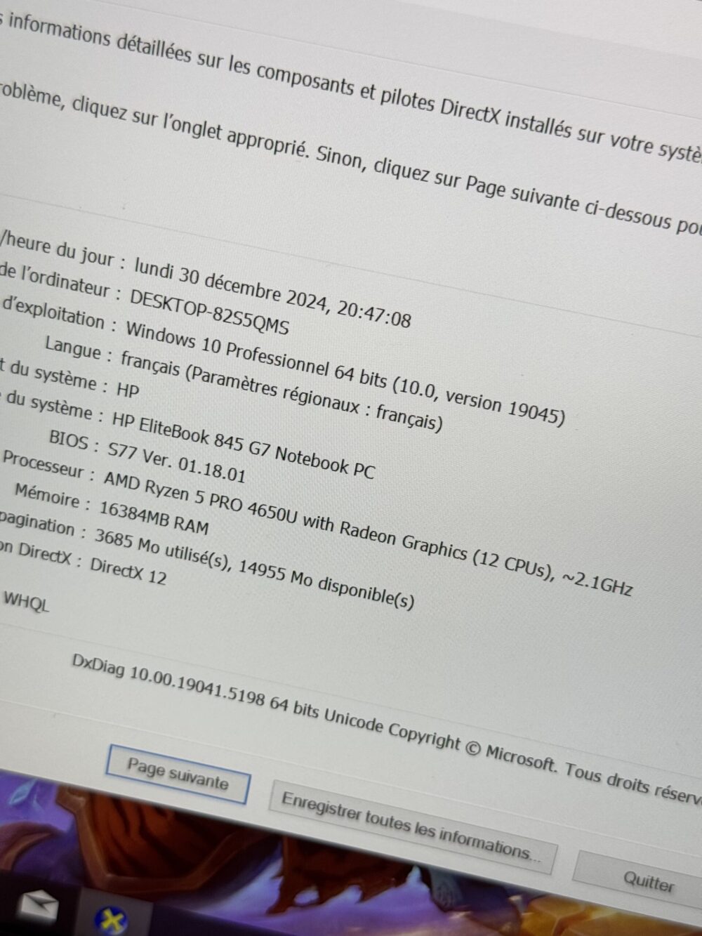 HP Elitebook 845 G7 Ryzen 5 PRO (12CPUs) – Image 5