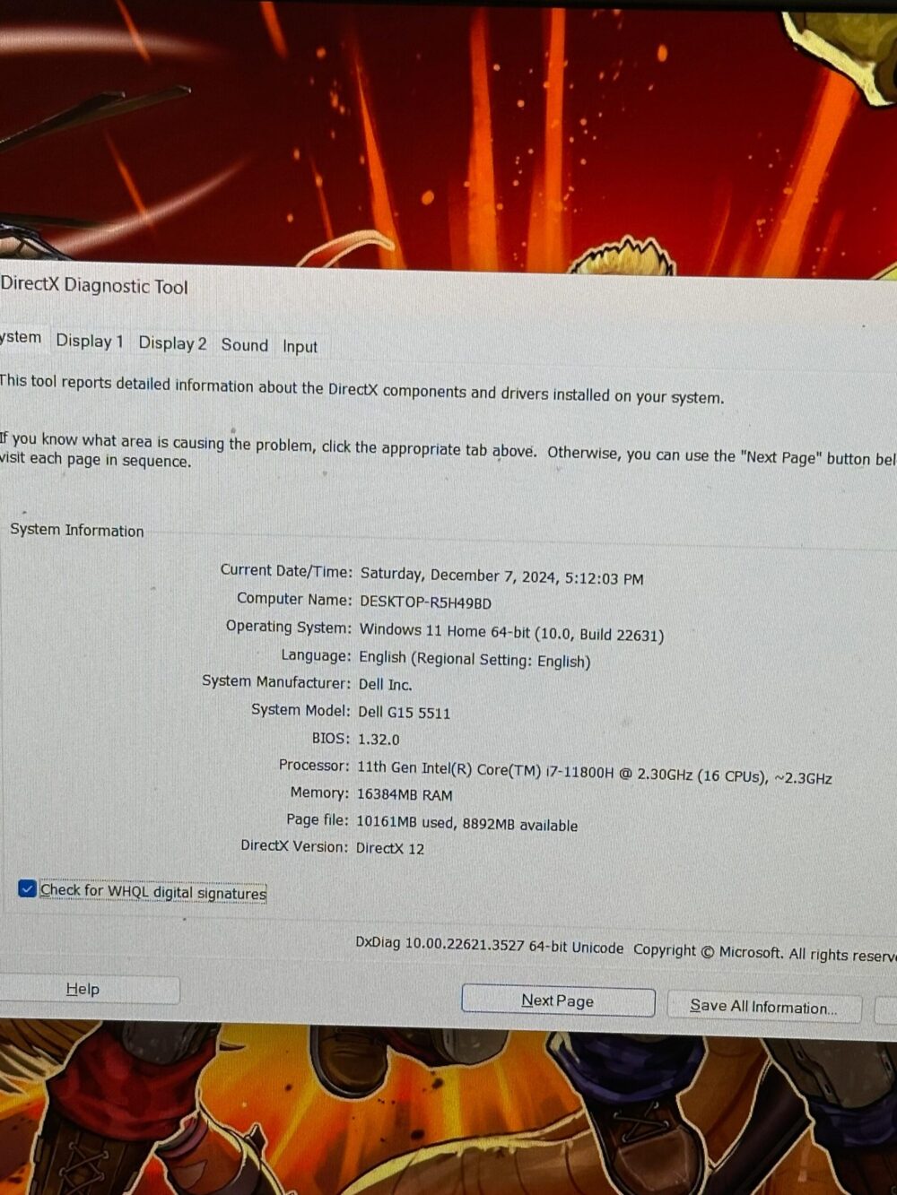 DELL G15 5511 i7 11GEN – Image 8