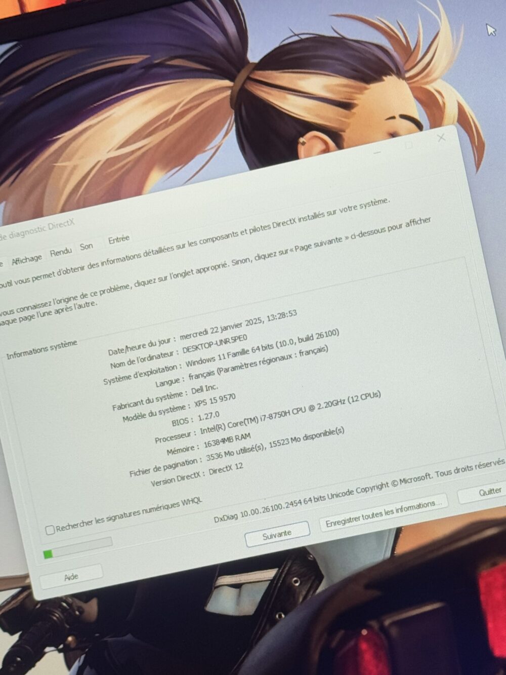 DELL XPS GTX 1050Ti 16RAM 512Gb SSD – Image 6