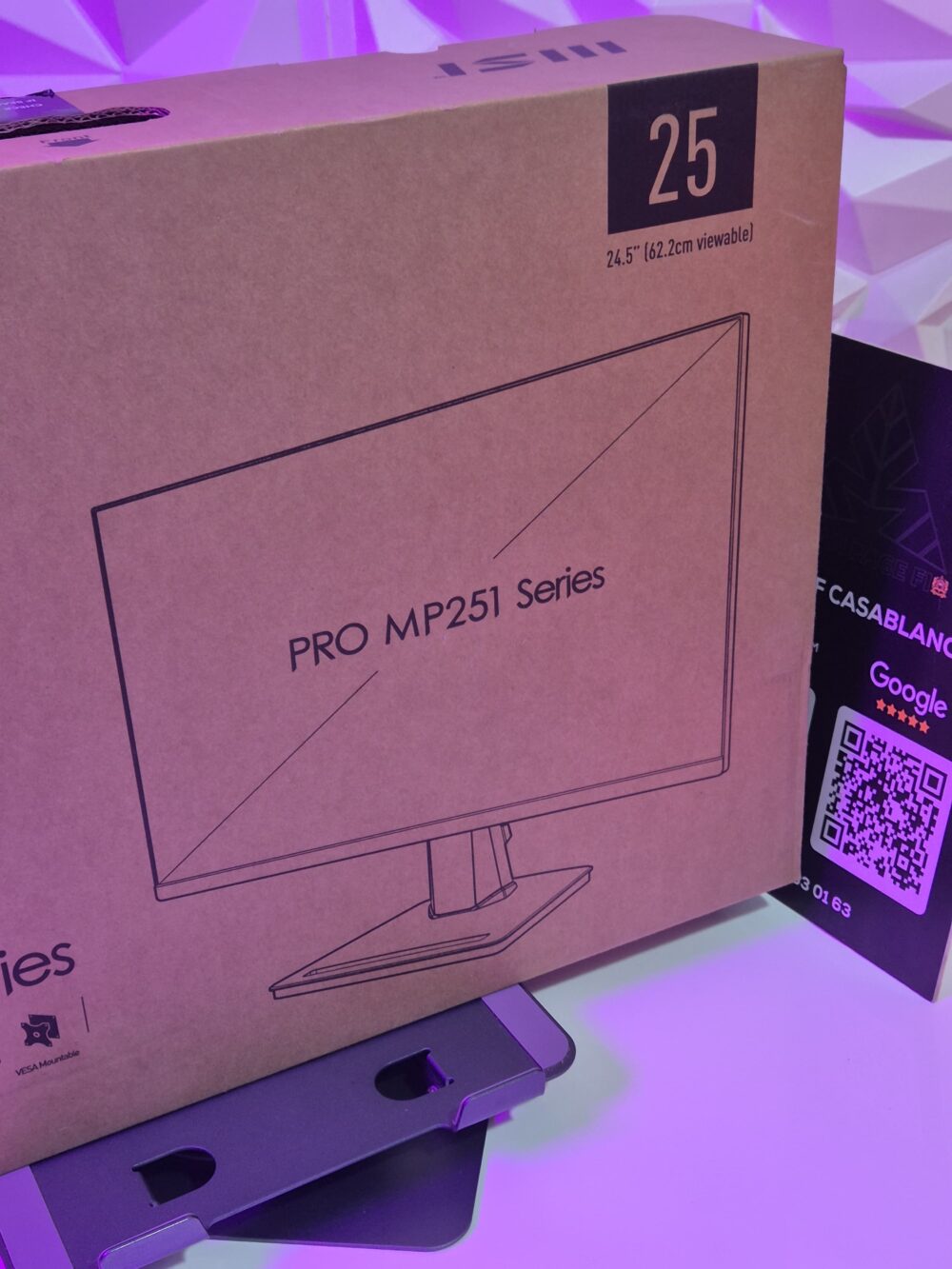 MONTORE MSI 100Hz 25Poucse – Image 2